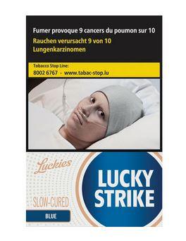 Lucky Strike Blue 10*20 - Luxemburg Golden-Spirits Shop