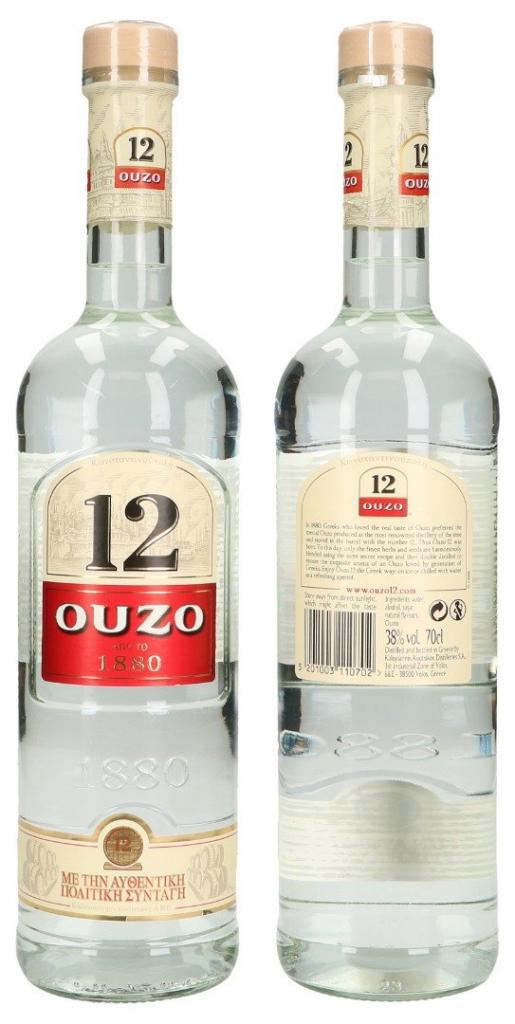 Ouzo 12 - Luxemburg Golden-Spirits Shop