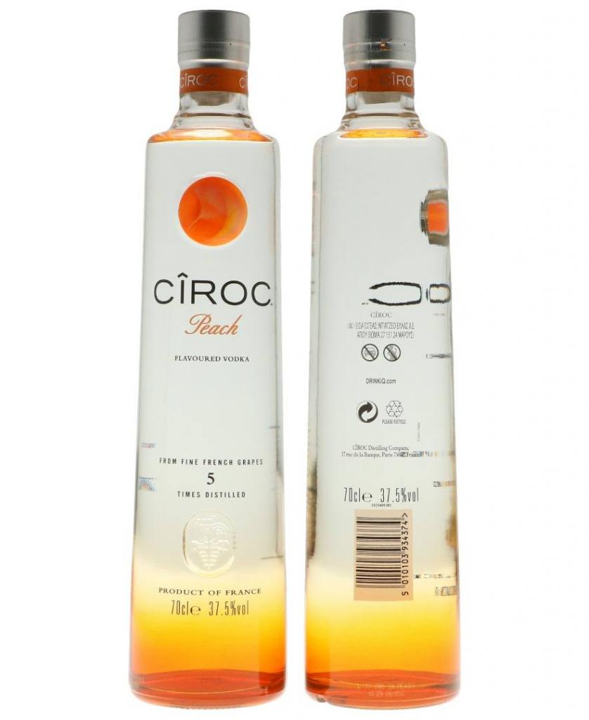 Vodka Ciroc Peach 70cl