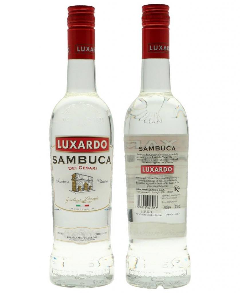 Luxardo Sambuca Die Cesari Luxemburg GoldenSpirits Shop