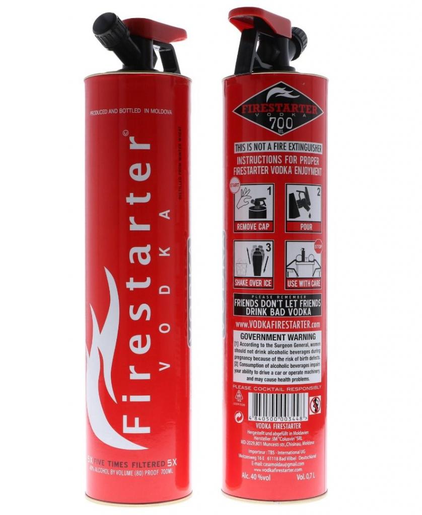 Firestarter Vodka Luxemburg GoldenSpirits Shop