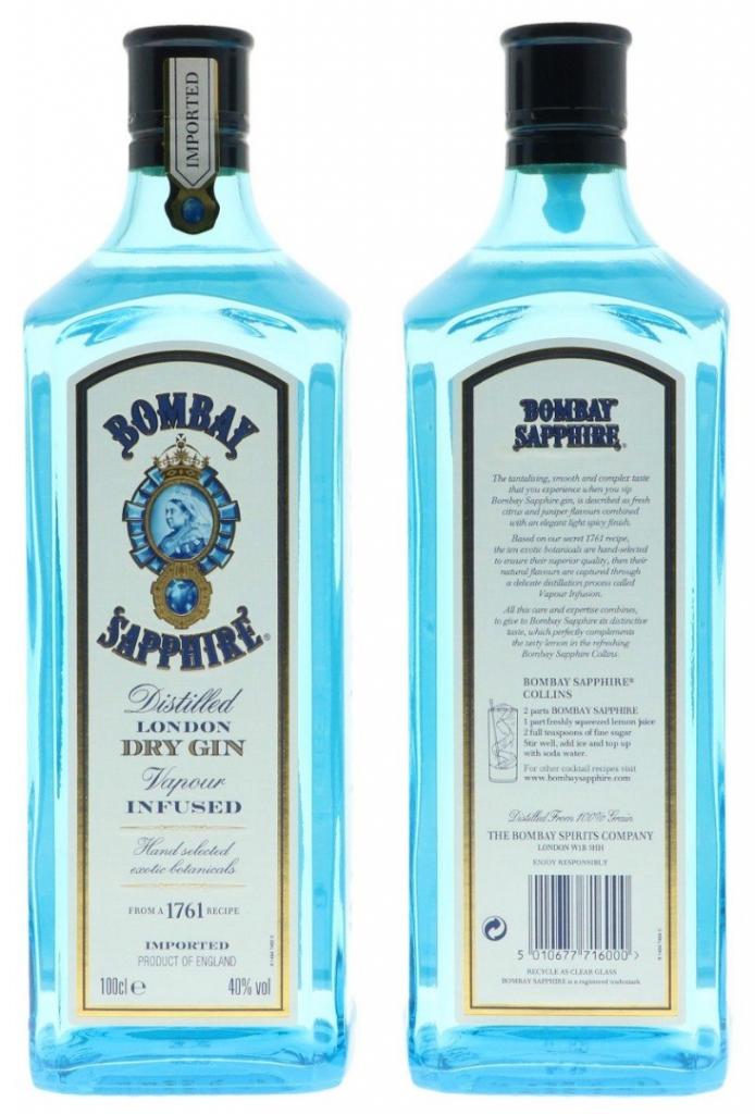 Bombay - Shop Golden-Spirits Luxemburg Sapphire